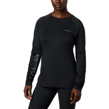 Columbia Ženske Majice S Kapuljačom - Windgates Long Sleeve Crne | FELD-89310